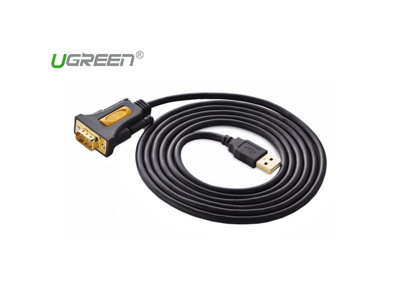 UGREEN USB 2.0 to DB9(RS232) Adapter Cable 1m - Image 1